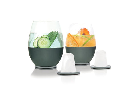 Soiree Dimple Stemless Wine Glasses