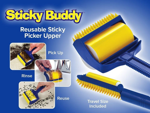 Sticky Buddy Reusable Lint Roller