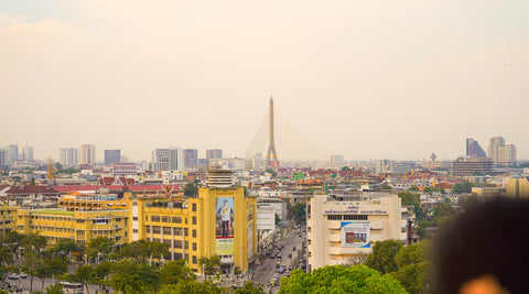 Wat Saket also known as The Golden Mountain Buddhist temple in Bangkok Thailand