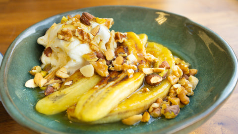 Copra's Caramelized Bananas made with our organic coconut nectar