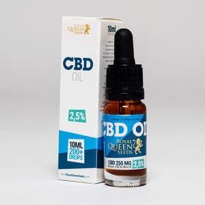 CBD Oil UK 10ml 250mg - Royal Queen Seeds