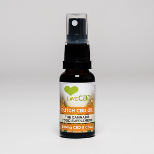 CBD Oil Spray 20ml 300mg, 500mg - Love CBD