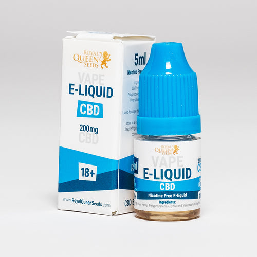 CBD E-liquid Vape Oil 5ml 200mg Royal Queen Seeds