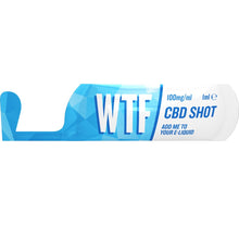 CBD Vape Oil Shot 1ml 100mg - WTF CBD