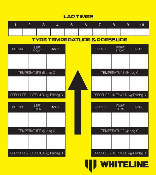 Suspension Tuning Guide Tyre Chart