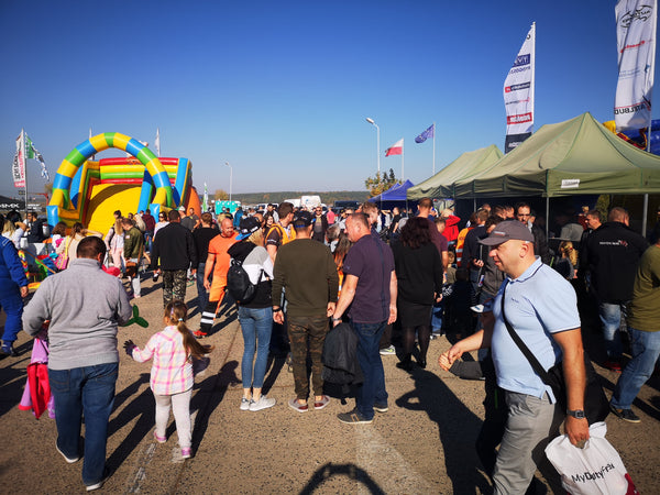 Crowds at Oponeo Rallycross event in Torun Poland