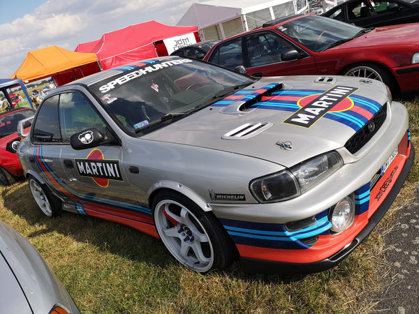 Martini Livery on Subaru Impreza GC WRX STI at JapFest Poland 2019