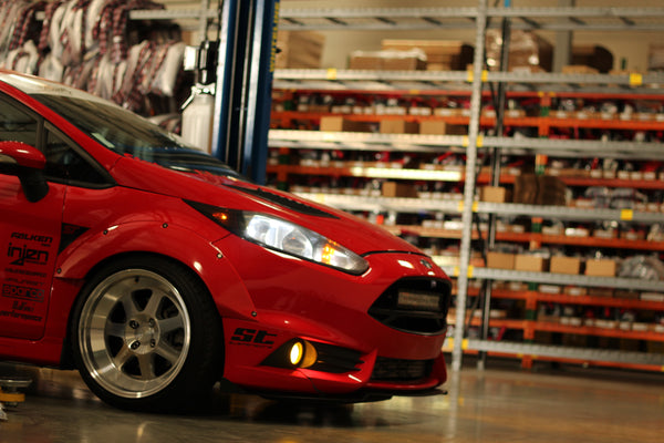 Whiteline Ford Fiesta ST in Red Colour