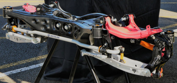 Subaru VA Rear Subframe with Whiteline components installed