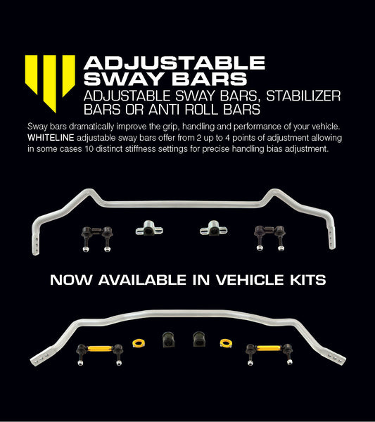 Suspension Tuning Guide - Adjustable Anti-Roll Bars and Heavy Duty Drop Links