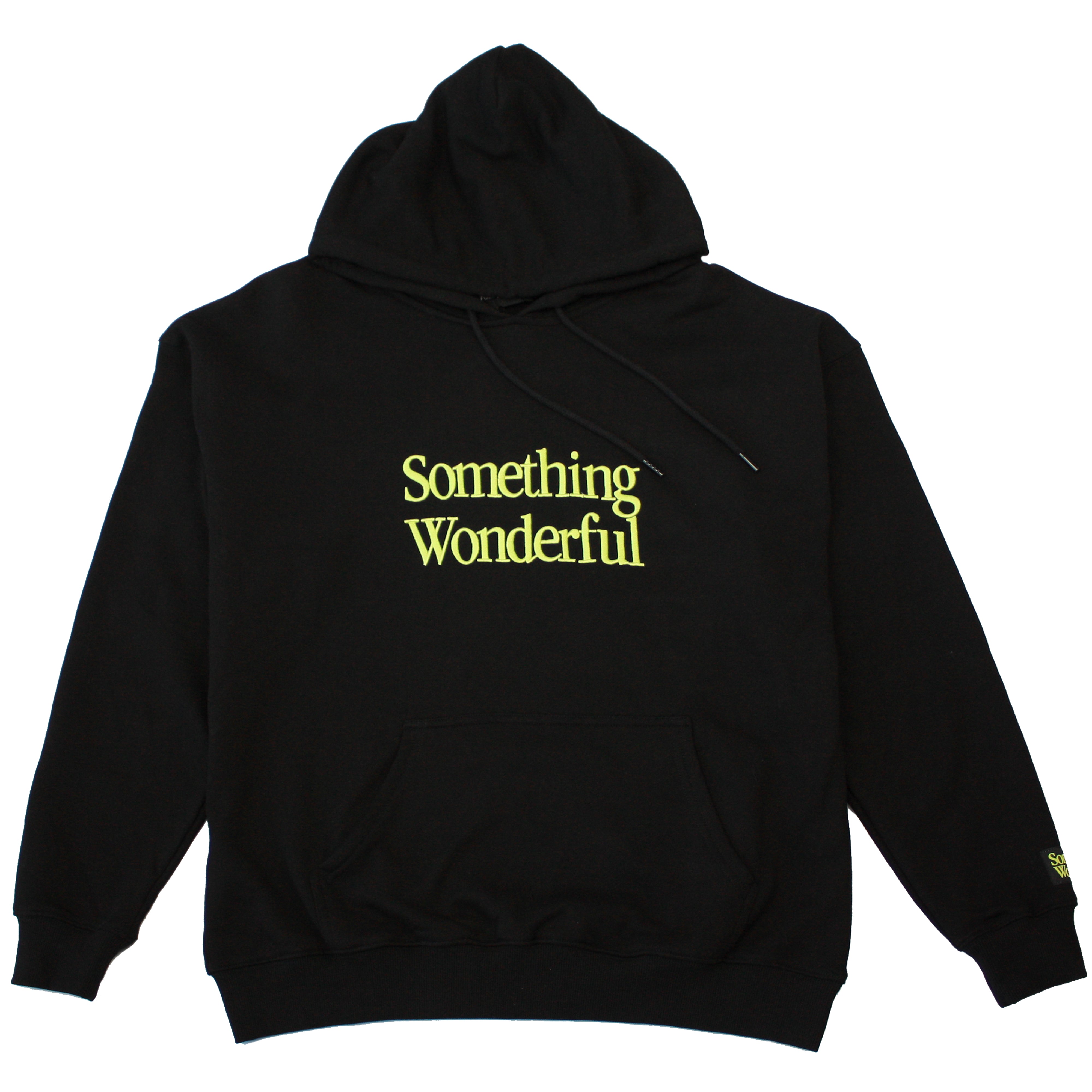 LOGO HOODED SWEATSHIRT ASH GREY – SOMETHING WONDERFUL