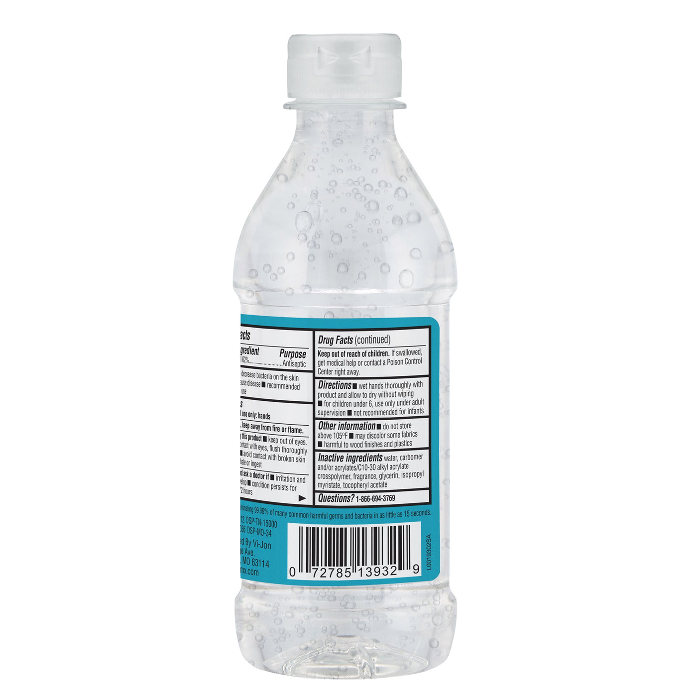 Germ-X Moisturizing Original Hand Sanitizer, 10oz Bottle