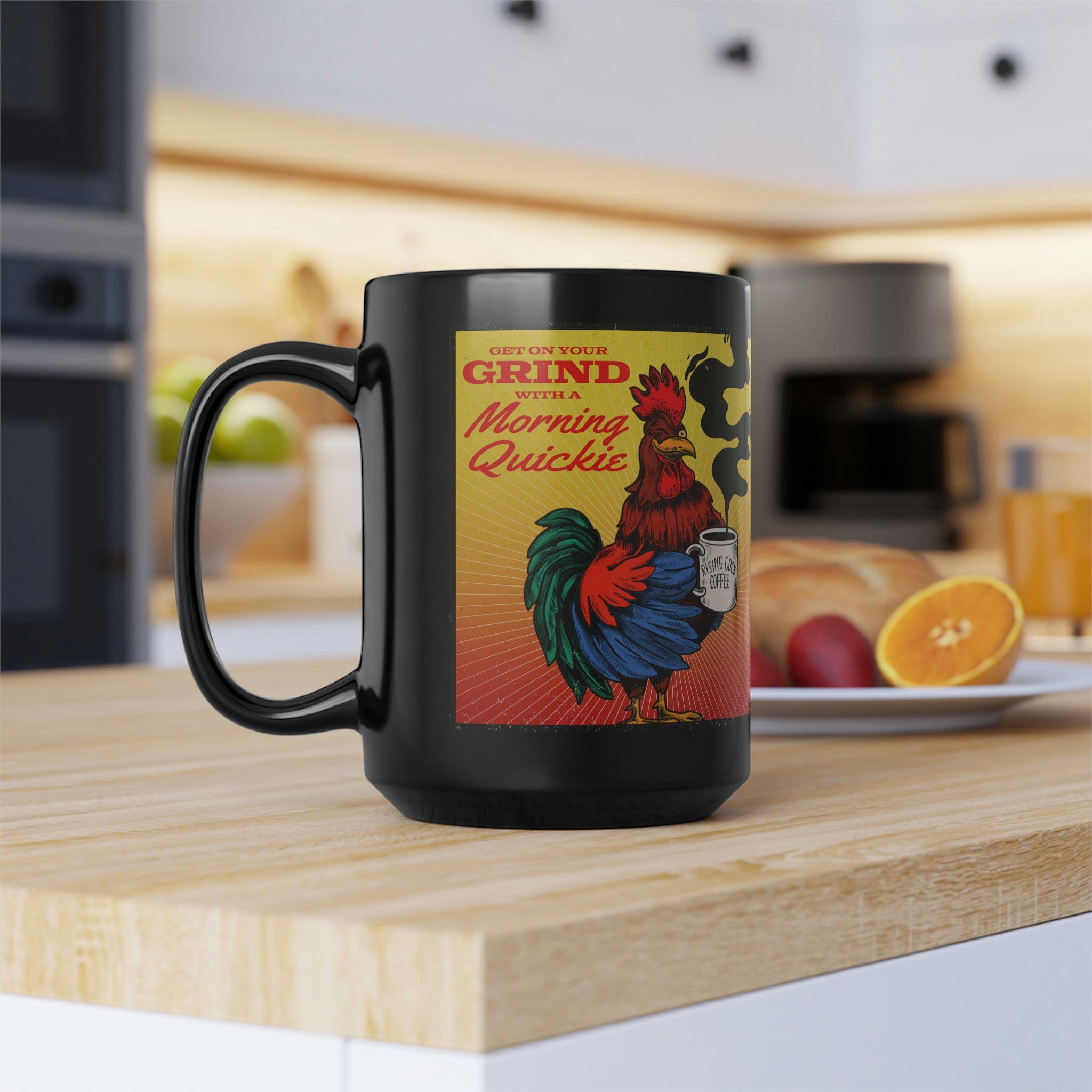 Rising Cock Coffee Mug Vintage Logo Rising Cock Coffee Reviews On Judge Me