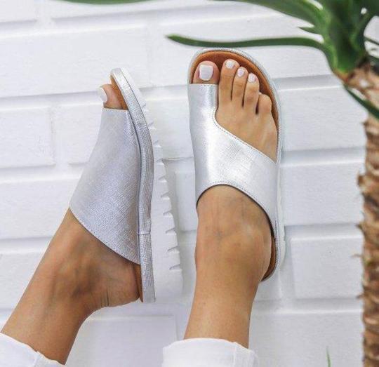 comfy toe correction sandals