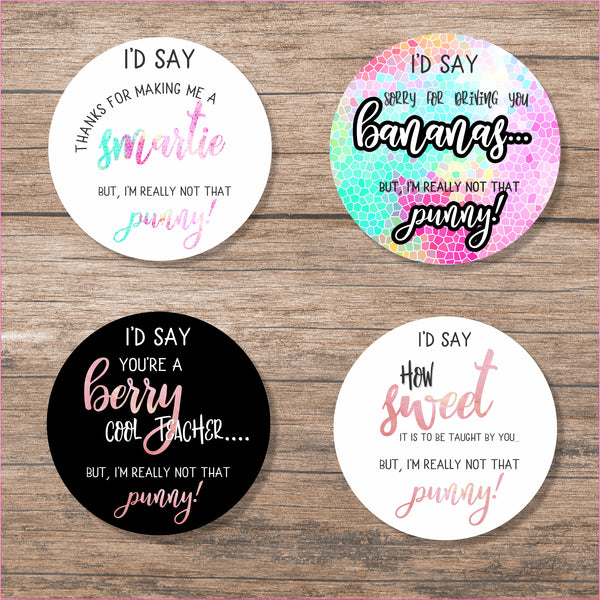 Download Teacher Stickers Diy For Lolly Jars Or Candles Tops By Tash
