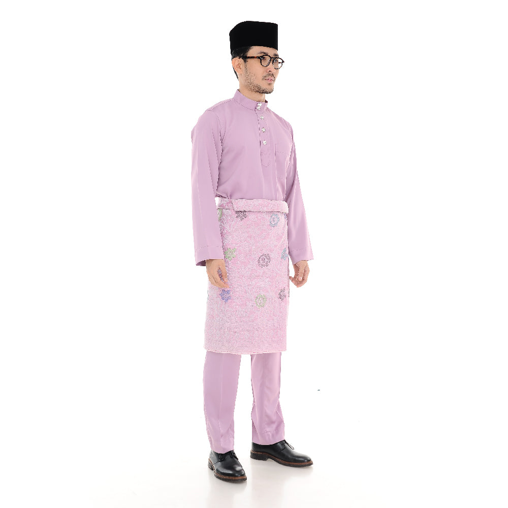 Baju Melayu Purple Lembut