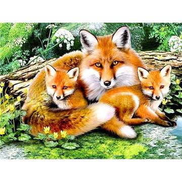 The Fox Tree 5D Diamond Painting -  – Five