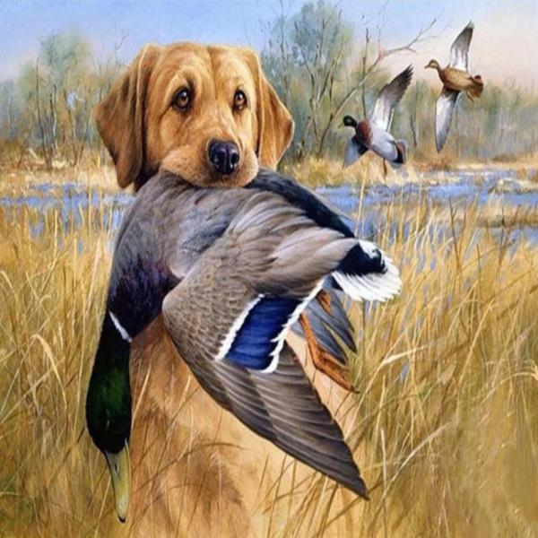 bird hunting paintings