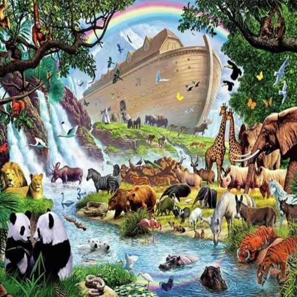 Noah's Ark Diamond Painting Kit with Free Shipping – 5D Diamond Paintings