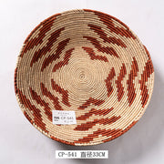 Decorative Tribal Woven Straw Bowls