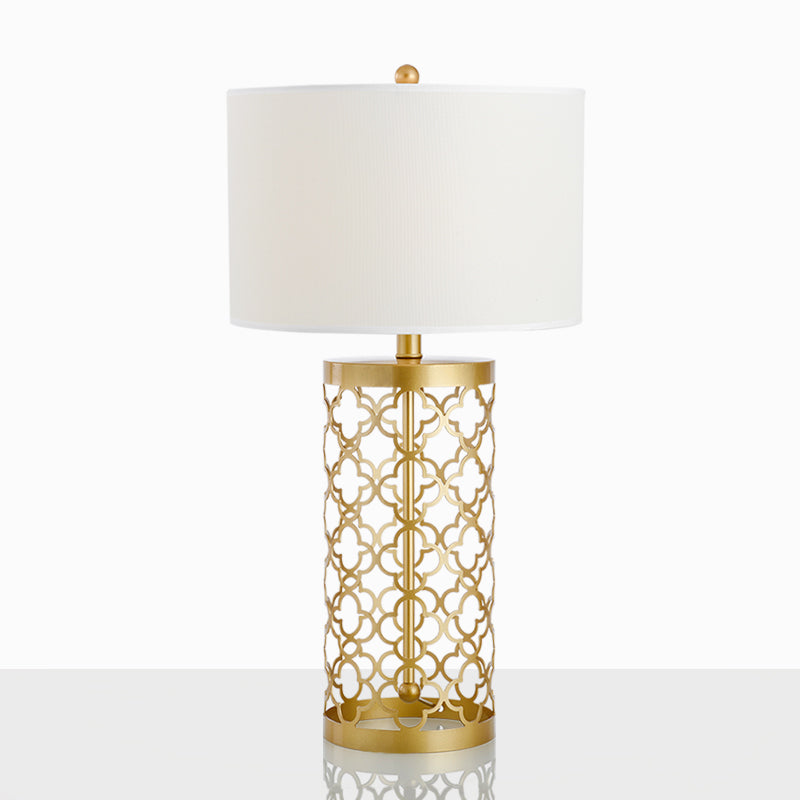 glass gold table lamp