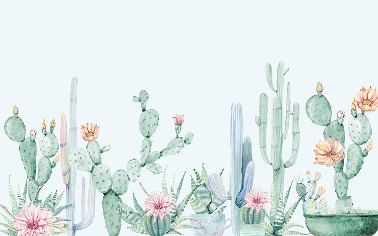 Collection of Cactus Wall Mural – Staunton and Henry