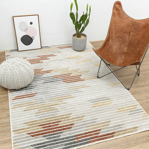 Round Multicolored Jute and Wool Rug – Staunton and Henry