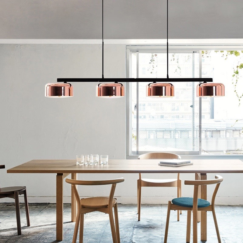 copper ceiling lights kitchen