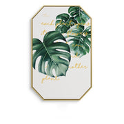 Inspirational Tropical Wall Art With Frame