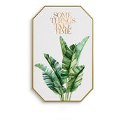 Inspirational Tropical Wall Art With Frame