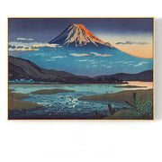 Japanese Mount Fuji Wall Art With Frame