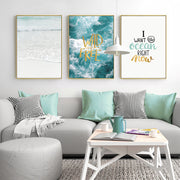 Ocean Wall Art With Frame