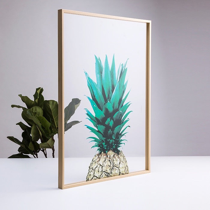 Transparent Botanical Wall Art With Frame