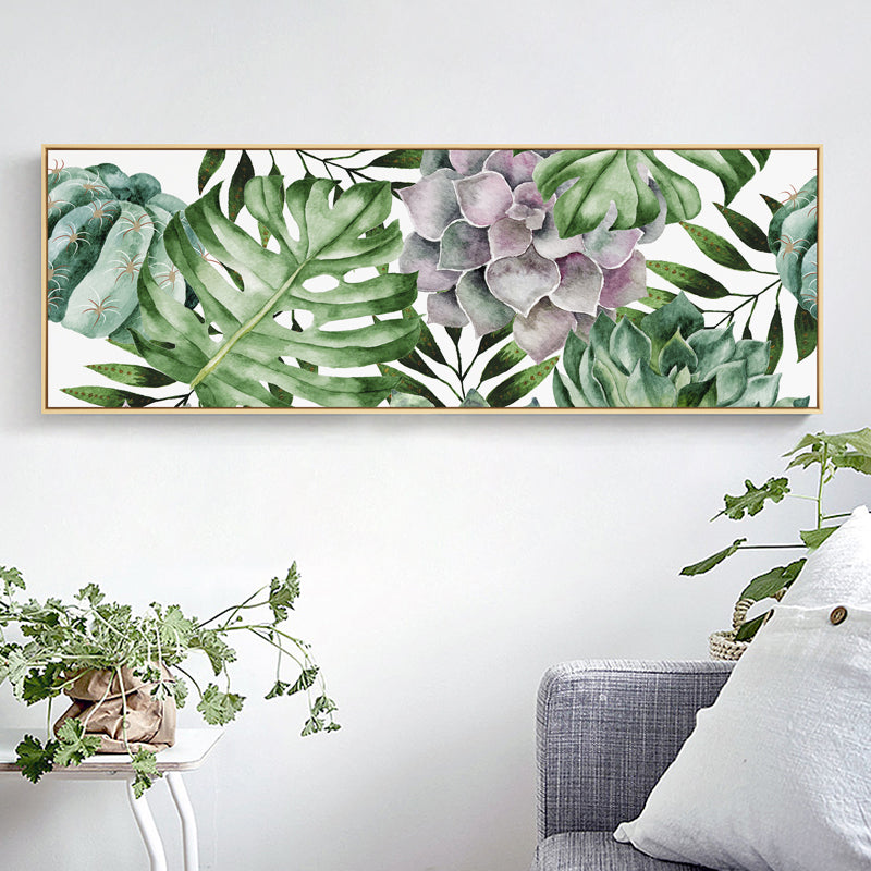 Buy Green Leaf Wall Art With Frame At 30 Off Staunton And Henry