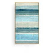 Coastal Blue Wall Art With Frame