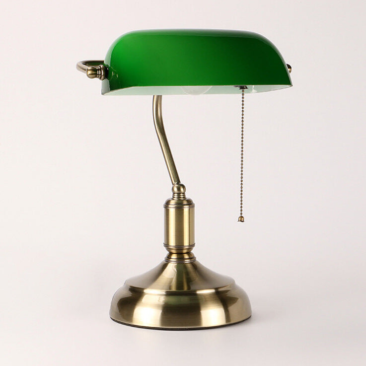 Buy Vintage Bankers Lamp In Green At 30 Off Retail Staunton And