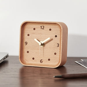 Retro Wooden Alarm Clock – HF Decor