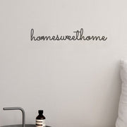 Wonderful Home Sweet Home Sign Metal Wall Art