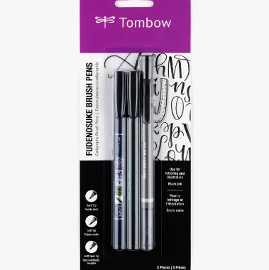 Tombow 56195 Dual Brush Pen Art Markers, Holiday Edition, 10-Pack.  Blendable, Brush and Fine Tip Markers