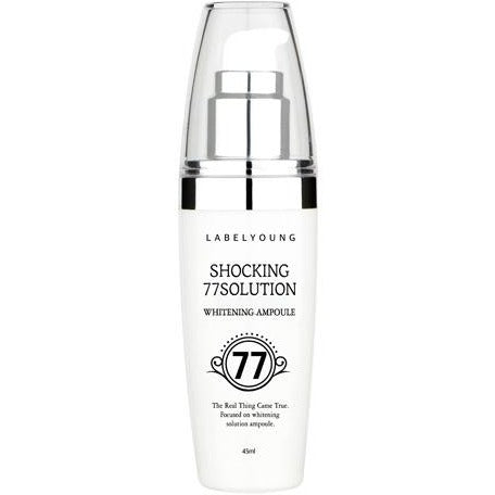 Label Young Shocking 77 Solution Whitening ampoule