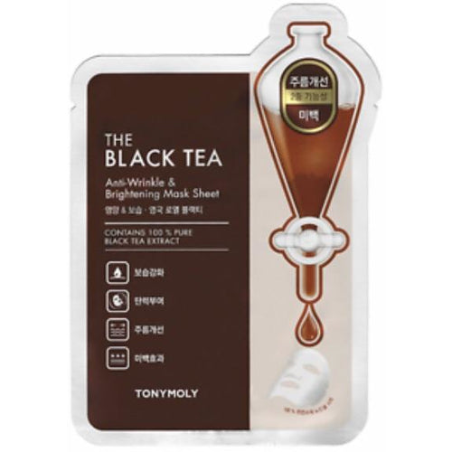 TONY MOLY The Black Tea Anti-Wrinkle & Brightening Mask