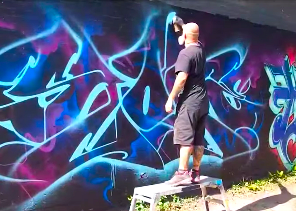 Austin Graffiti Artist Sloke One Has Been At It For 29 Years Kvue Ne Sloke One