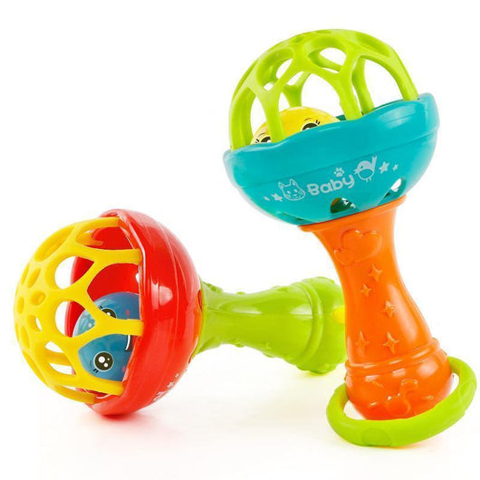 rattle and rock maracas