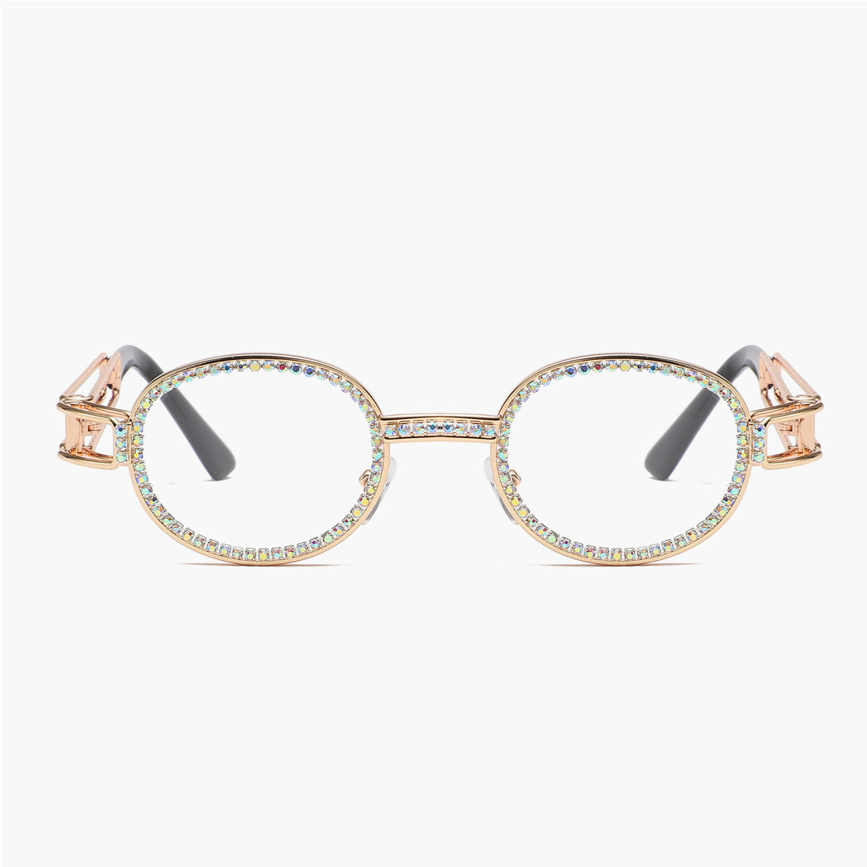 Gafas redondas pequeñas Gafas de diamantes de Gafas de moda Gafas de bloqueo luz azul línea | Babilonia | VISIÓN DE SOJOS