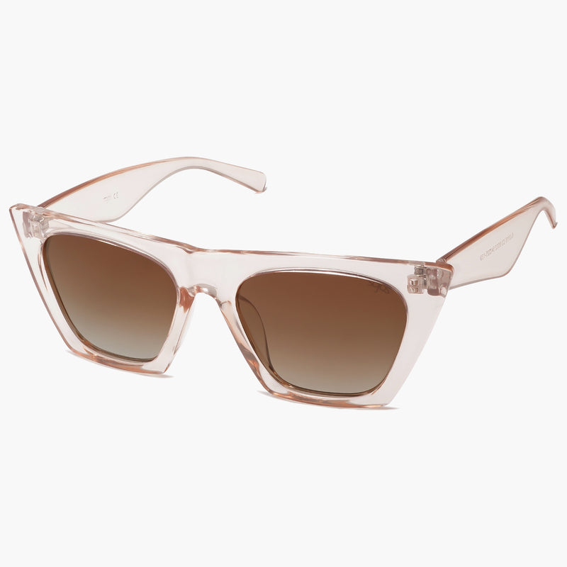 Buy Tortoise Frame Brown Lens Cat Eye Sunglasses for Women | Bella | SOJOS