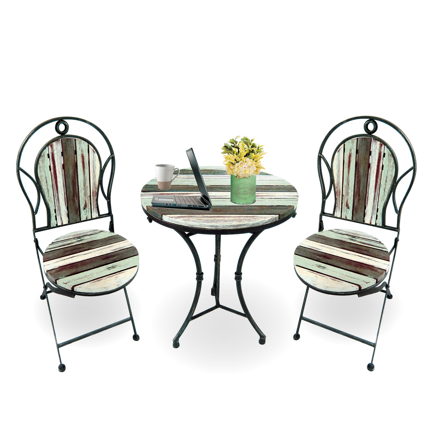 rustic bistro sets