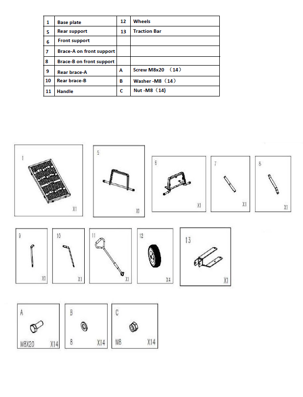 Replacement parts for 4 Wheel Hose Reel Cart model 908196 – Backyard  Expressions