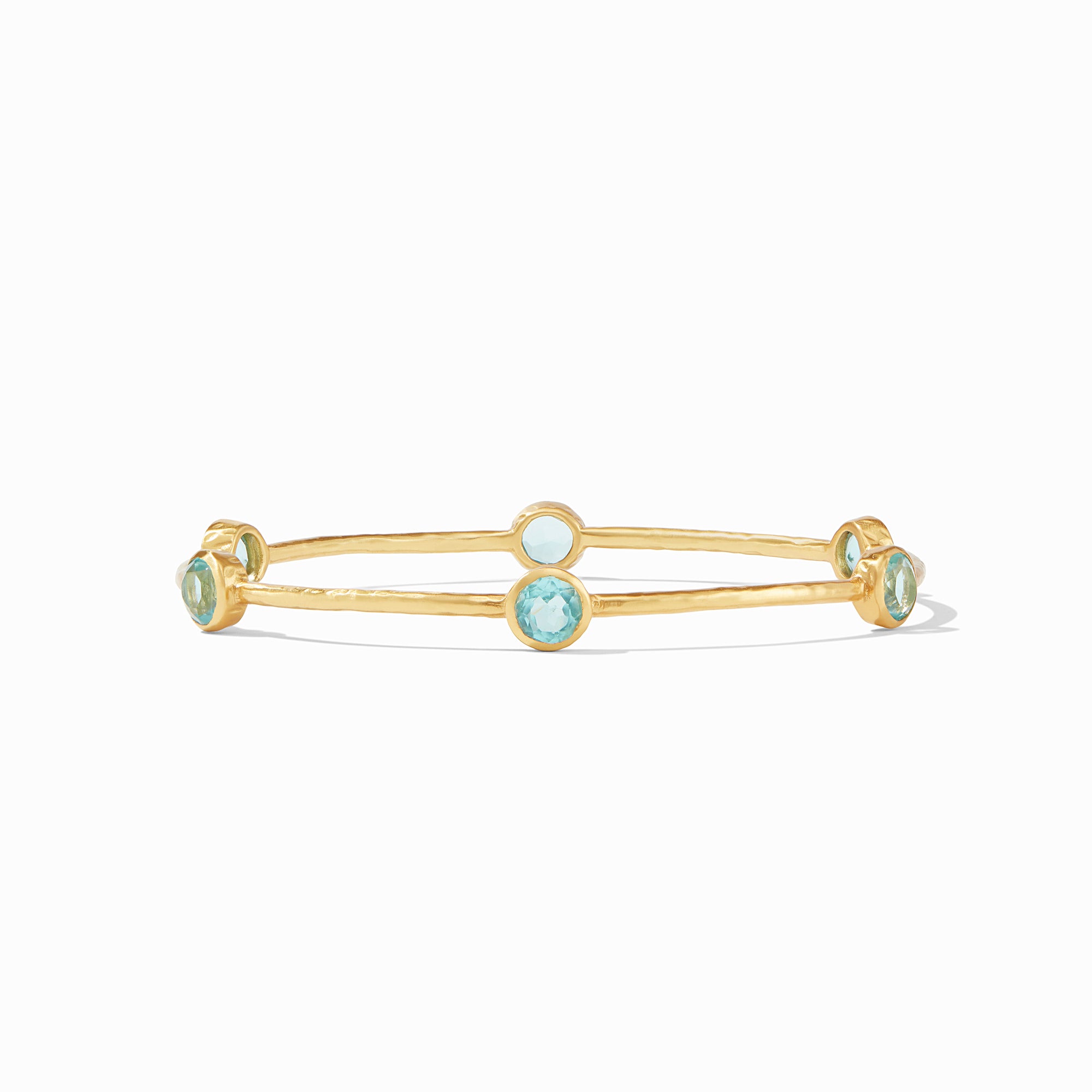 Milano Gold Bangle Bracelet | Julie Vos