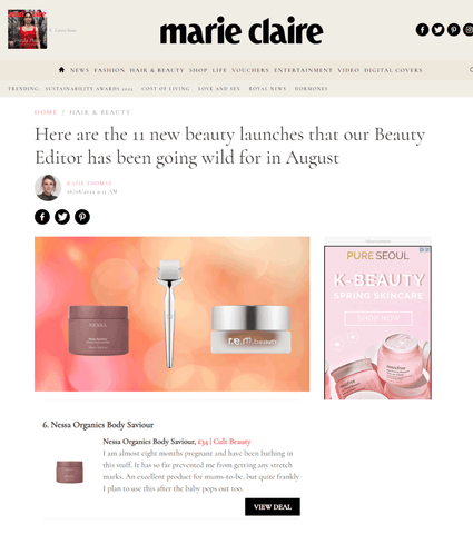 best summer skincare marie claire