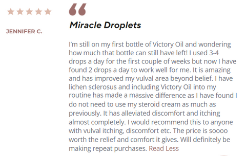 miracle droplets for lichen sclerosus